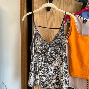 American Eagle Velvet Top